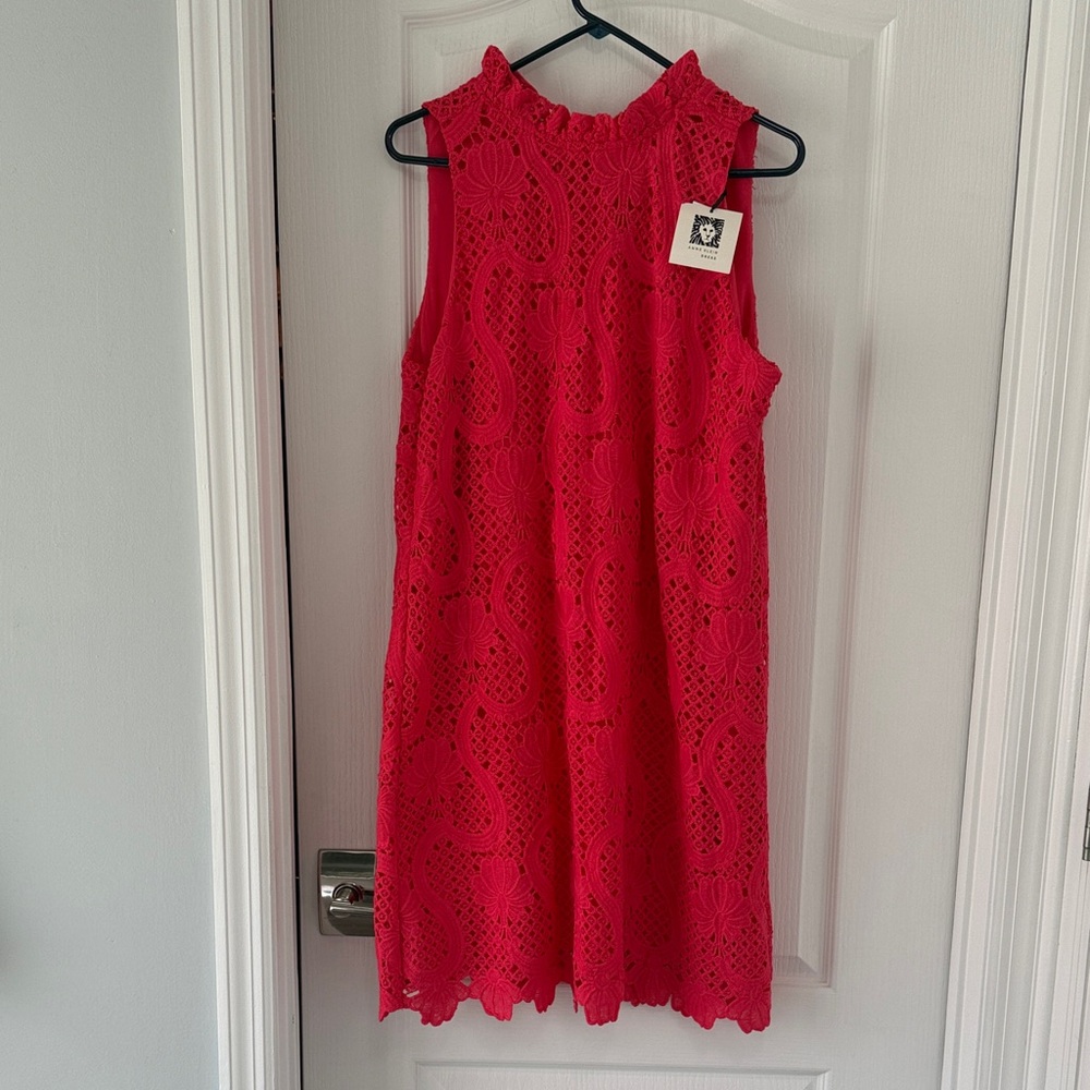 Anne Klein Coral Summer Dress NWT